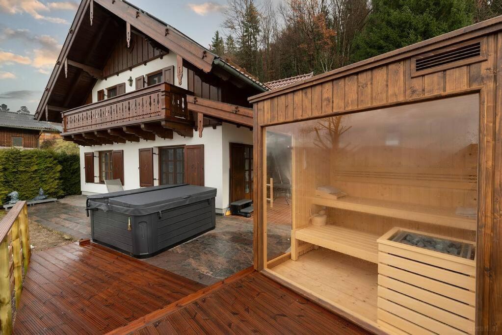 Luxus Alpenparadies Nahe Salzburg Sauna & Whirlpool Adnet Dış mekan fotoğraf